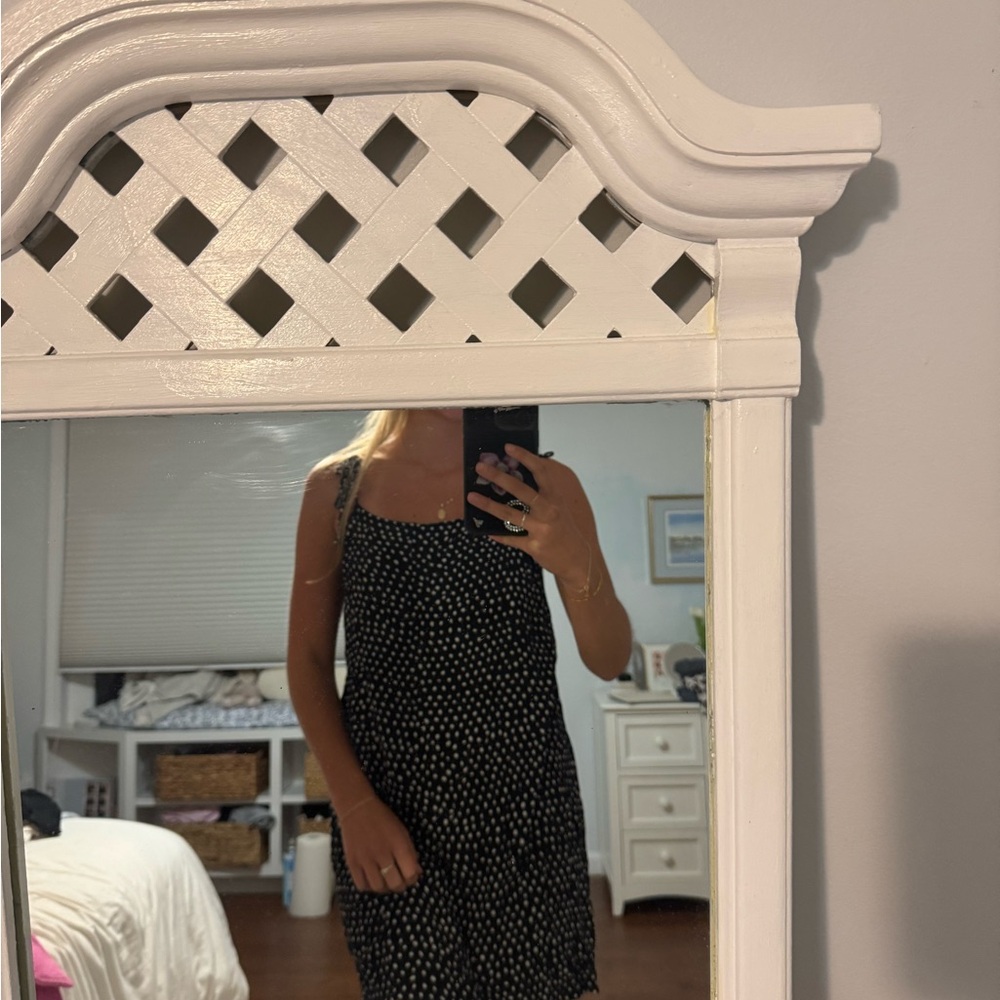 Billabong Black and White Polka Dot Dress